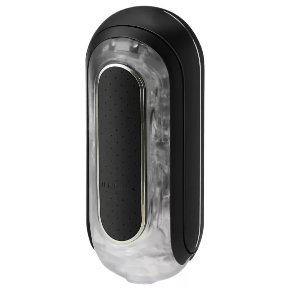 TENGA Flip Zero - vibruojantis masturbatorius - juodas