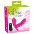 SMILE Kelnaitės - akumuliatorinis, nuotolinio valdymo vibratorius (rožinis)