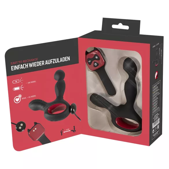 You2Toys - prostatos masažuoklis vibratorius su šildymu ir sukamąja funkcija