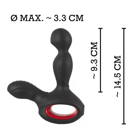 You2Toys - prostatos masažuoklis vibratorius su šildymu ir sukamąja funkcija
