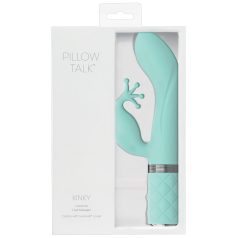   Pillow Talk Kinky - įkraunamas, 2 variklių G-taško vibratorius (turkio)
