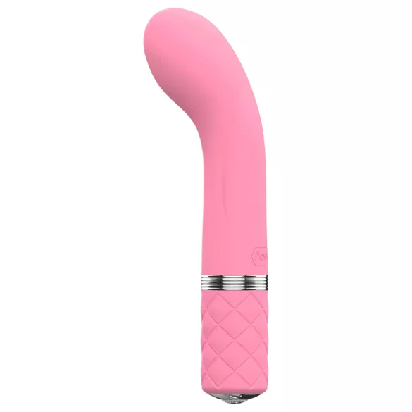 Pillow Talk Racy - įkraunamas, siauras G taško vibratorius (rožinis)