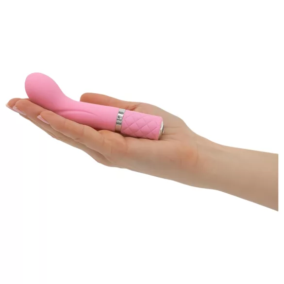 Pillow Talk Racy - įkraunamas, siauras G taško vibratorius (rožinis)