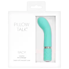   Pillow Talk Racy - G taško vibratorius - siauras, įkraunamas - turkio spalvos