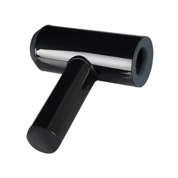 Rebel - masturbatorius vyrams - judantis, vibruojantis - juodas, įkraunamas