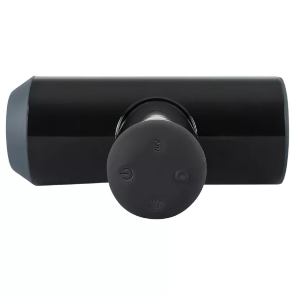 Rebel - masturbatorius vyrams - judantis, vibruojantis - juodas, įkraunamas