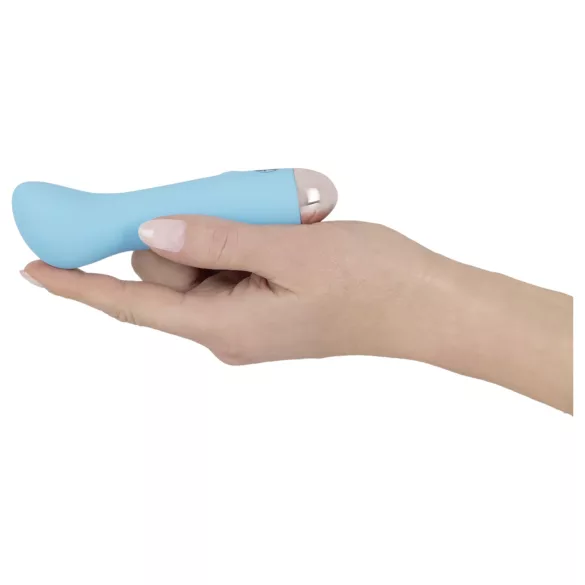 You2Toys - Cuties Mini Blue - akumuliatorinis G-taško vibratorius (turkio spalvos)