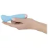 You2Toys - Cuties Mini Blue - akumuliatorinis G-taško vibratorius (turkio spalvos)