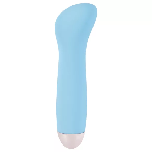 You2Toys - Cuties Mini Blue - akumuliatorinis G-taško vibratorius (turkio spalvos)