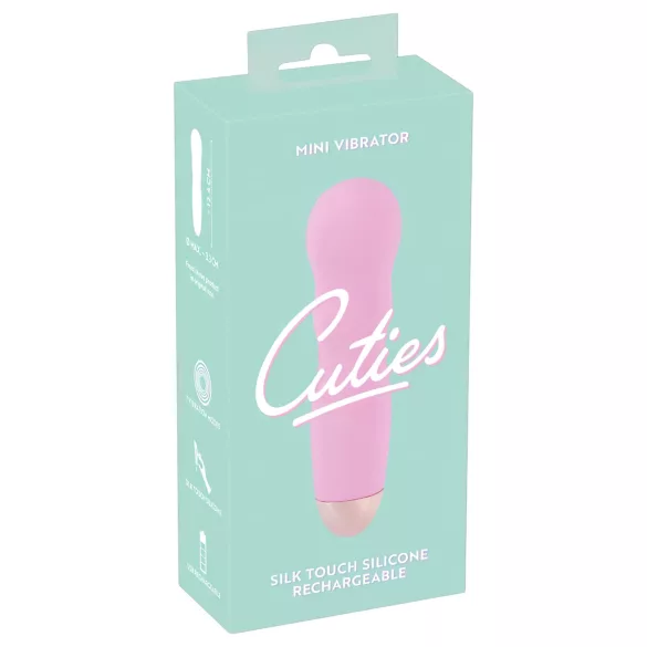 You2Toys - Cuties Mini Rose - įkraunamas, banguotas vibratorius (rožinis)