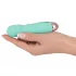 You2Toys - Cuties Mini Wand - įkraunamas mini masažinis vibratorius (žalias)