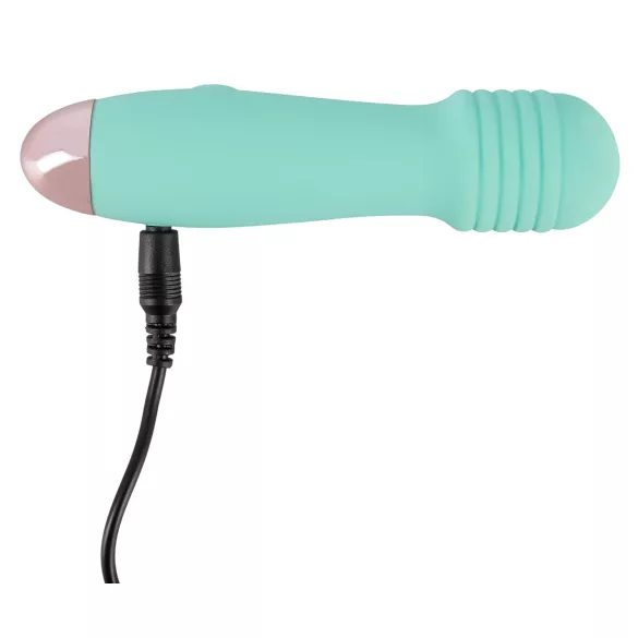 You2Toys - Cuties Mini Wand - įkraunamas mini masažinis vibratorius (žalias)