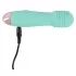 You2Toys - Cuties Mini Wand - įkraunamas mini masažinis vibratorius (žalias)