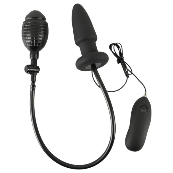 You2Toys - pripučiamas analinis plėtiklis su vibracija (juodas)