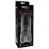 PDX Elite Extender Pro - masturbatorius vyrams - siurbimo, vibruojantis - juodas