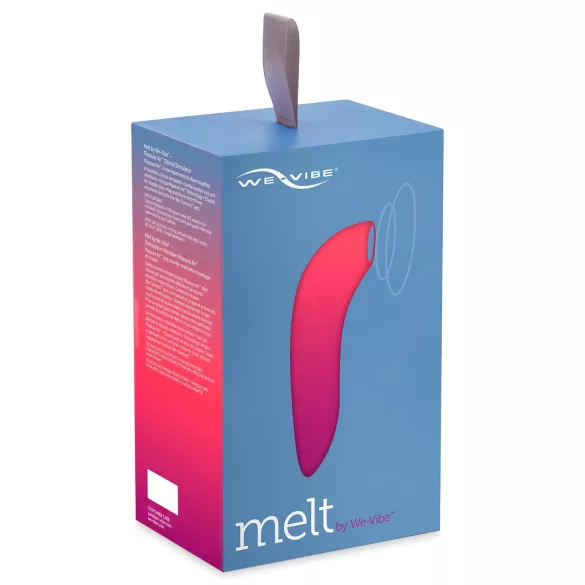 We-Vibe Melt - programėle valdoma oro bangų klitorio stimuliatorius (koralo spalvos)