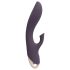 Javida - atsparus vandeniui vibratorius su klitorio stimuliatoriumi (violetinis)