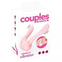   Couples Choice - porų vibratorius su 2 motorais - rožinės spalvos