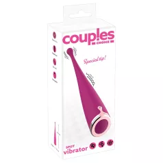   Couples Choice - klitorio vibratorius poroms - įkraunamas - rožinis