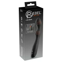   Rebel P-Spot - prostatos vibratorius su 2 varikliais - juodas