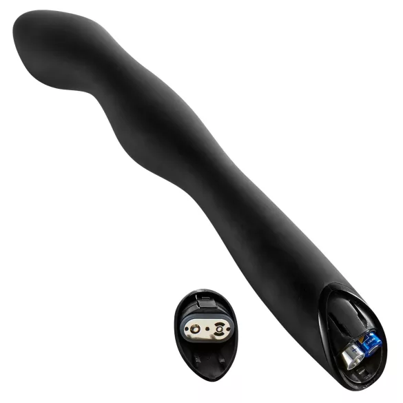 Rebel P-Spot - prostatos vibratorius su 2 varikliais - juodas