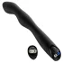 Rebel P-Spot - prostatos vibratorius su 2 varikliais - juodas