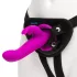 Happyrabbit - prisegamas dildo su vibracija - zuikutis - violetinis