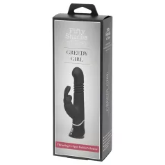   Fifty Shades of Grey - traukos vibratorius - juodas silikonas