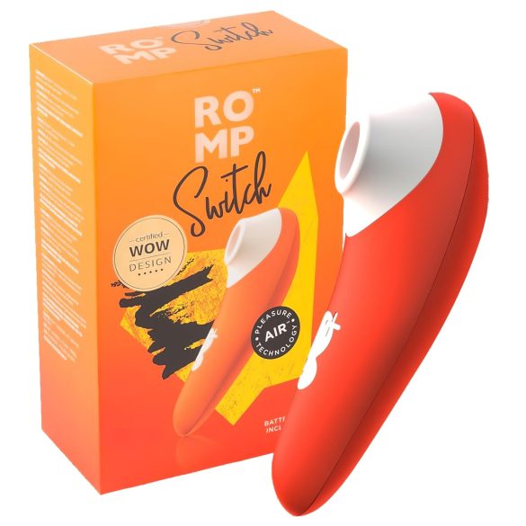 / ROMP Switch - oro bangų klitorio stimuliatorius (oranžinė)