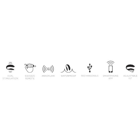 We-Vibe Chorus - įkraunamas, išmanus poros vibratorius (rožinis)