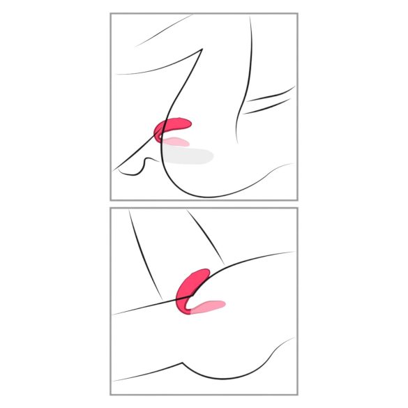 We-Vibe Chorus - įkraunamas, išmanus poros vibratorius (rožinis)