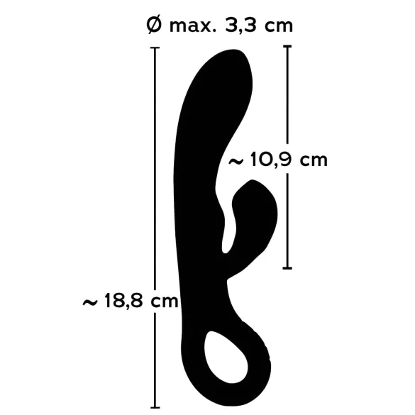 You2Toys - vibratorius triušis - klitorio stimuliatorius, įkraunamas, violetinis