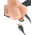 Pipedream - Fetish Strap-On 6 - prisegamas, tuščiaviduris vibratorius (natūralios spalvos)