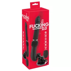   You2Toys - automatinis stūmoklinis vibratorius - juodas, įkraunamas