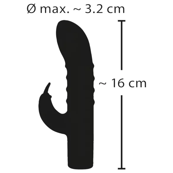 You2Toys - Rabbit Vibe - įkraunamas klitorinis G taško vibratorius (purpurinis)
