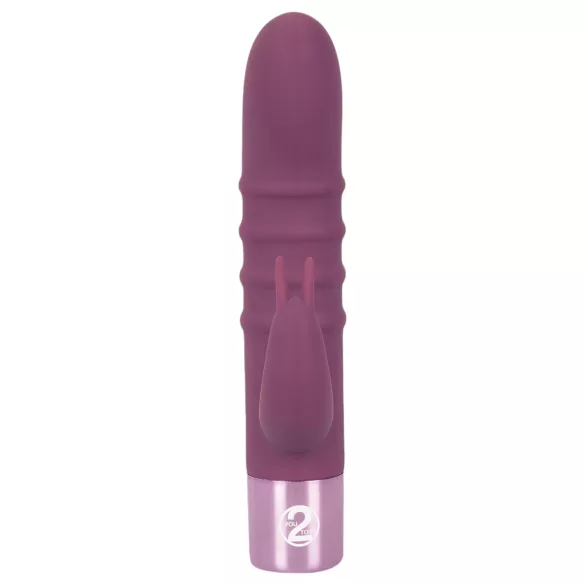 You2Toys - Rabbit Vibe - įkraunamas klitorinis G taško vibratorius (purpurinis)