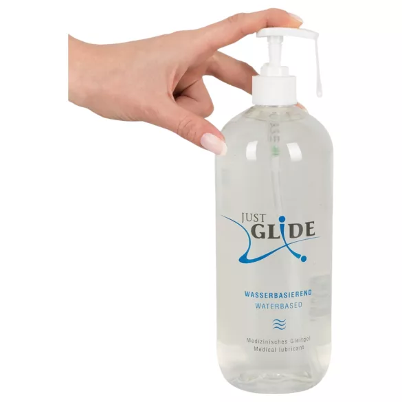 Just Glide - vandens pagrindo lubrikantas - 1000 ml