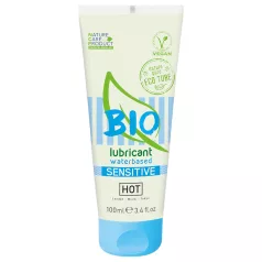   HOT Bio Sensitive - vandens pagrindo lubrikantas - veganiškas - 100 ml