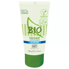   HOT Bio Super - veganiškas vandens pagrindo lubrikantas - 50 ml