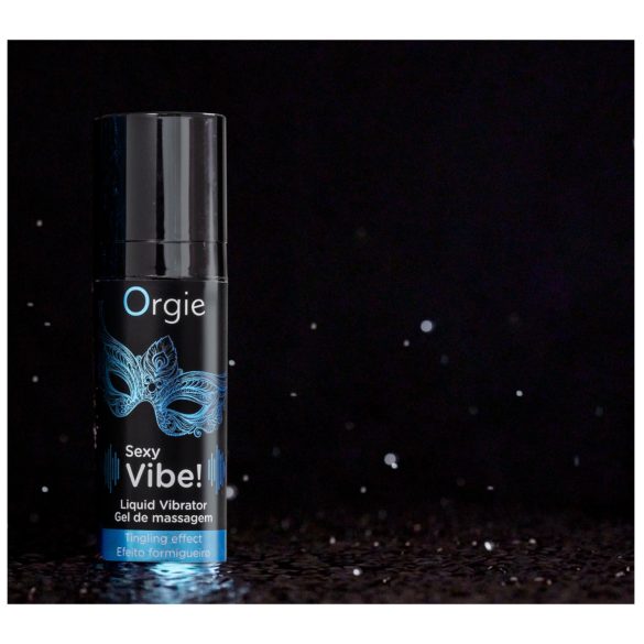 Orgie Sexy Vibe Liquid - unisex skystas vibratorius (15ml)