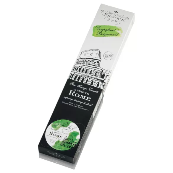 Petits Joujoux - masažinė žvakė - greipfrutų ir bergamočių - 5x43ml