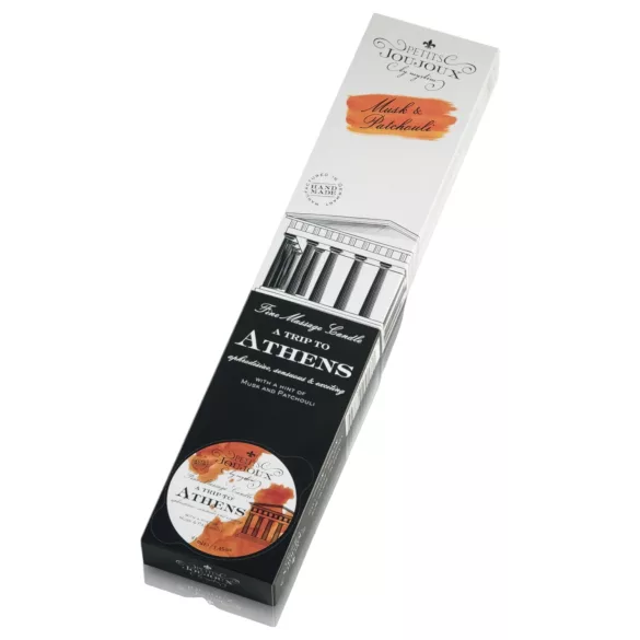 Petits Joujoux Athens - masažo žvakė - muskuso kvapas - 5x43ml