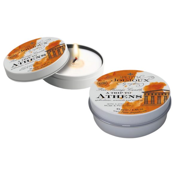 / Petits Joujoux Athens - masažinė žvakė - muskuso kvapas (43ml)