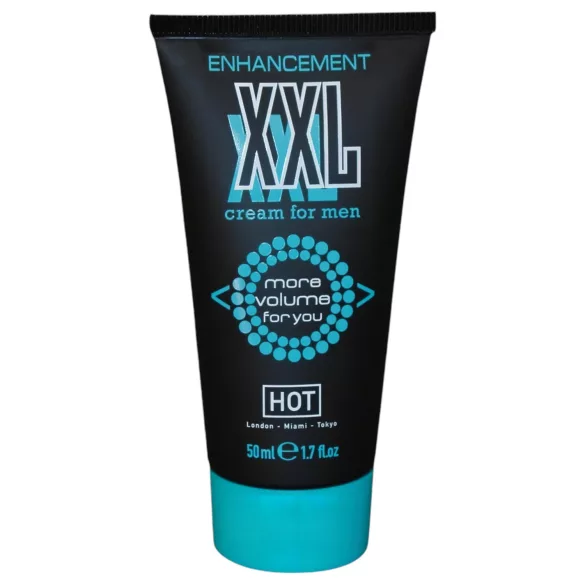 HOT XXL Volume - kremas vyrams ilgesniam erekcijos laikui - 50ml