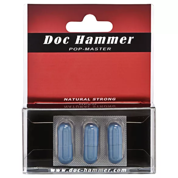 Doc Hammer - maisto papildas kapsulės - unisex (3 vnt)