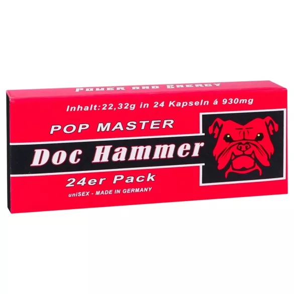 Doc Hammer - maisto papildas kapsulės - unisex - 24 vnt