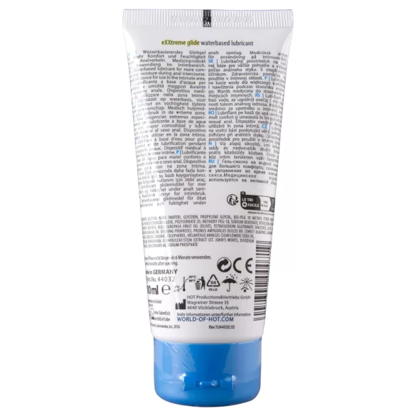 HOT Exxtreme - vandens pagrindo lubrikantas - 100 ml