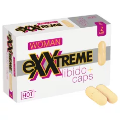 Hot exxtreme - libido papildas moterims - kapsulės (2 vnt.)