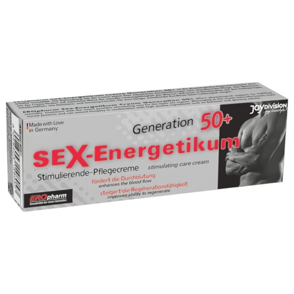 "Seksualinė Energija 50+ kremas peniui - (40ml)"