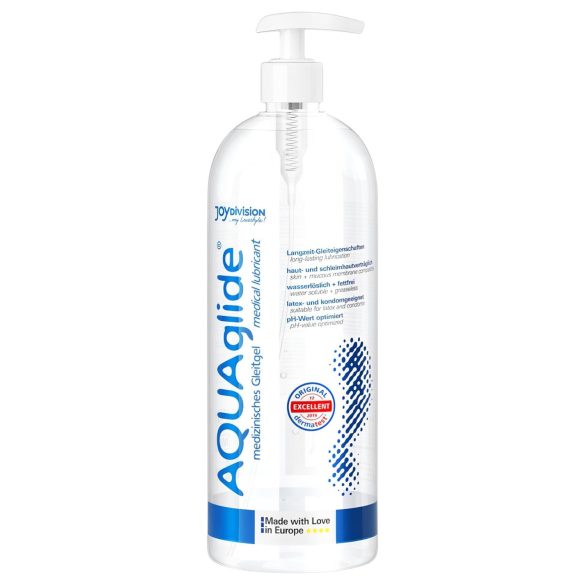 AQUAglide Original - vandens pagrindo lubrikantas (1000 ml)